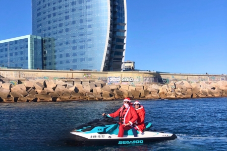 Jet Ski Barcelona Happy New Year